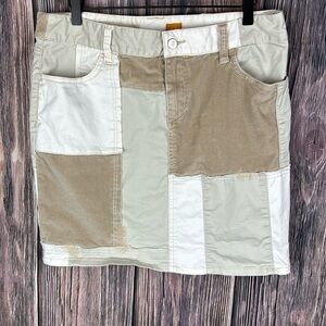 Anthropology Pilcro Patchwork Skirt- Size 30